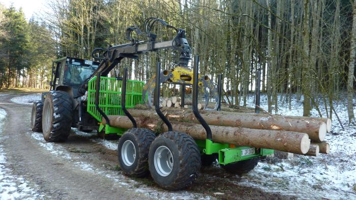 Holz transportieren